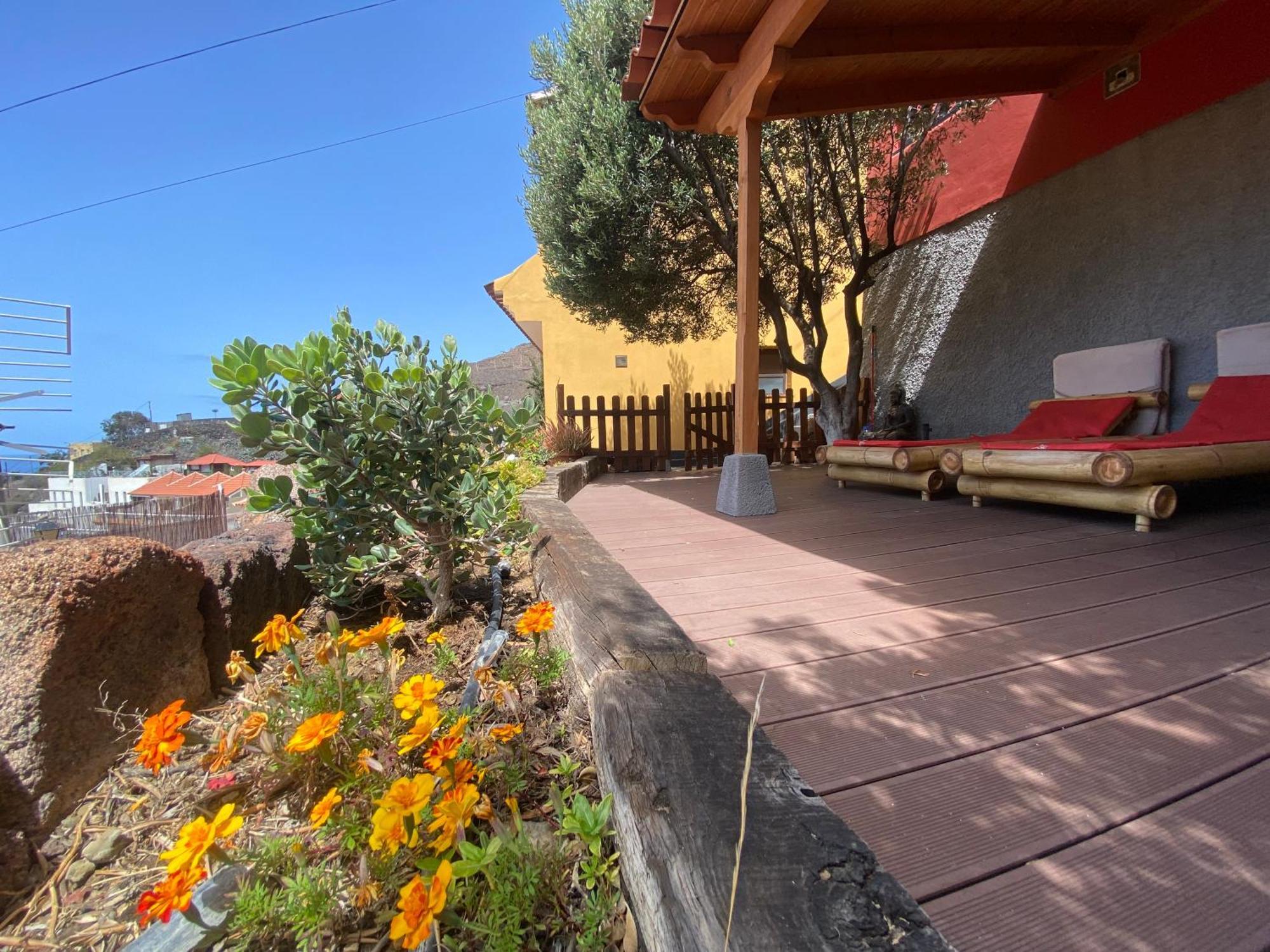 Casa Roja La Calera Valle Gran Rey Exterior foto
